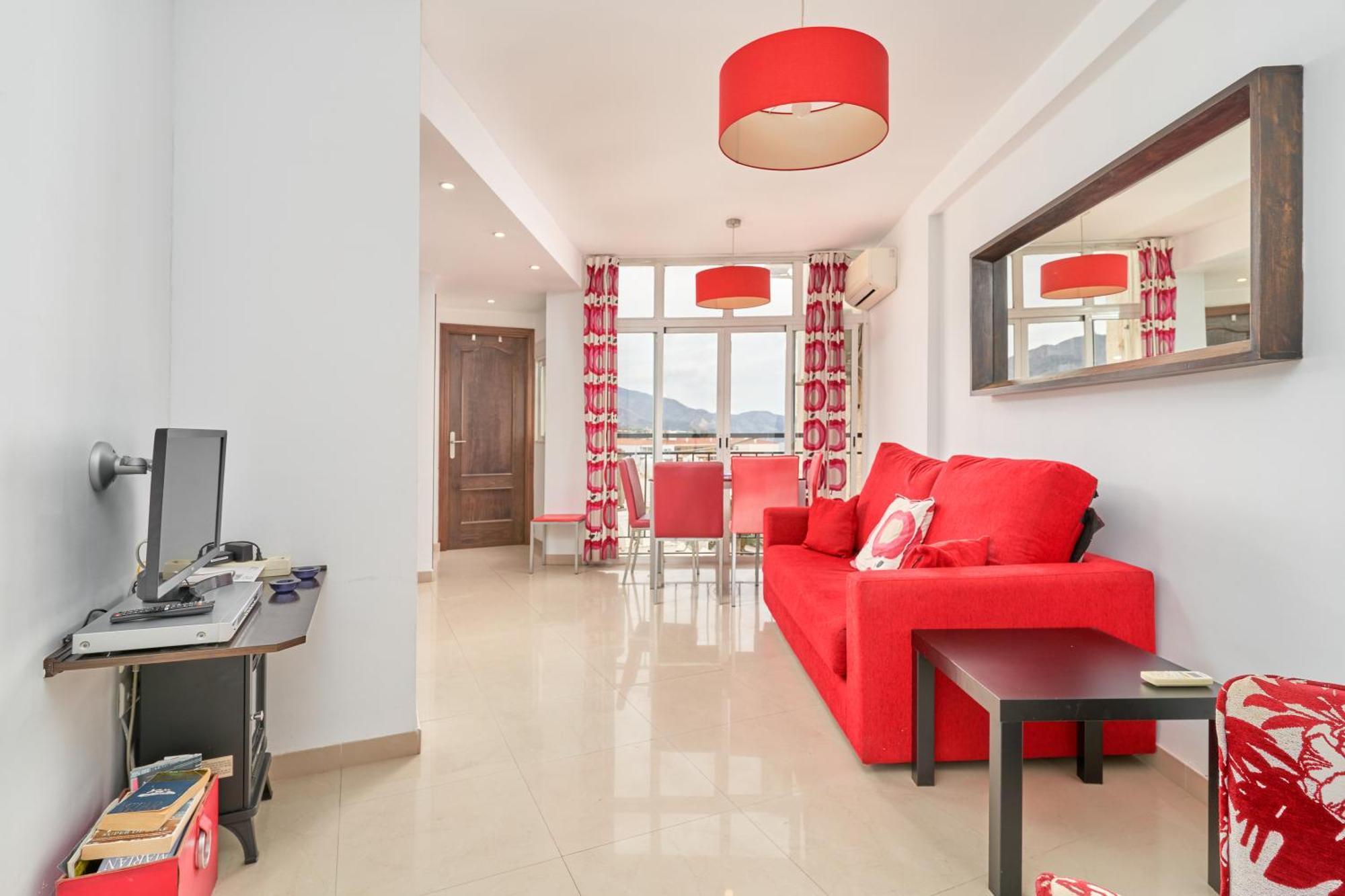 1 Bed Apartment With Sea View Nerja Exteriör bild